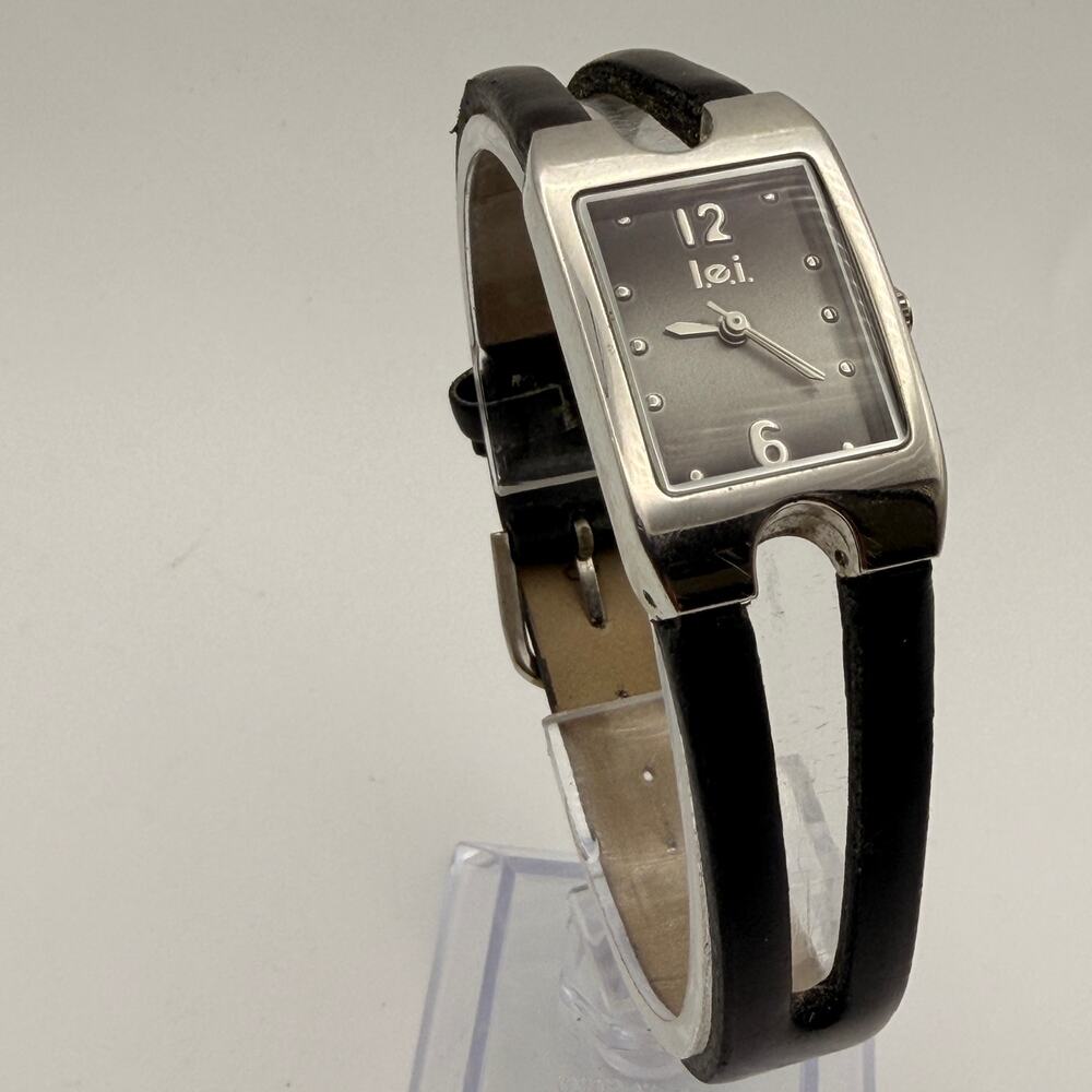 Vintage L.e.i. Y2K Split-Strap Fashion Watch LEIL 9530 Working New Battery